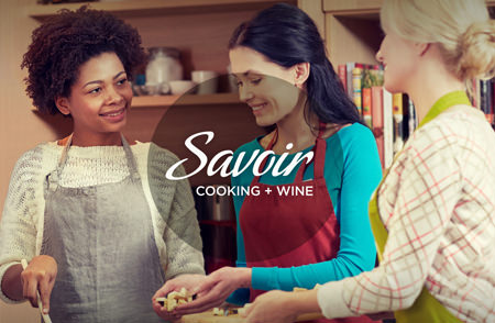 Savoir Cooking and Wine Website